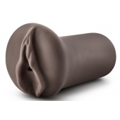 Коричневый мастубратор-вагина Nicole s Kitty - Blush Novelties - в Копейске купить с доставкой
