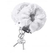 Наручники с белой меховой опушкой - ToyFa - купить с доставкой в Копейске