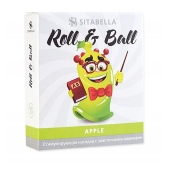 Стимулирующий презерватив-насадка Roll   Ball Apple - Sitabella - купить с доставкой в Копейске