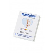 Ультратонкие презервативы Masculan Ultra Fine с обильной смазкой - 3 шт. - Masculan - купить с доставкой в Копейске