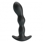 Черный анальный стимулятор простаты с вибрацией Special Anal Massager - 14,5 см. - Baile - в Копейске купить с доставкой