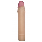 Телесная насадка-удлинитель из неоскин - 19,5 см. - LOVETOY (А-Полимер) - в Копейске купить с доставкой
