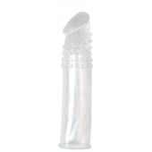 Насадка-удлинитель из прозрачного силикона LIDL EXTRA SILICONE PENIS EXTENSION - Seven Creations - в Копейске купить с доставкой