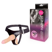 Страпон с вагинальной пробкой - 16,5 см. - Erowoman-Eroman - купить с доставкой в Копейске