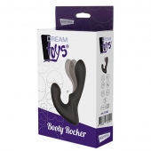Чёрный массажер простаты с 2 моторами BOOTY ROCKER - Dream Toys - в Копейске купить с доставкой