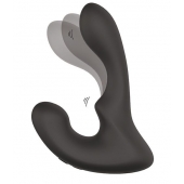 Чёрный массажер простаты с 2 моторами BOOTY ROCKER - Dream Toys - в Копейске купить с доставкой