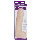 Огромная насадка-реалистик Vac-U-Lock Realistic Hung - 31,7 см. - Doc Johnson - купить с доставкой в Копейске