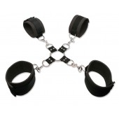 Наручники и наножники с фиксацией Extreme Hog-Tie Kit - Pipedream - купить с доставкой в Копейске