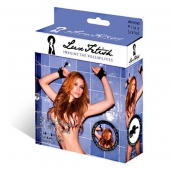 Наручники с присосками Sexy Suction - Lux Fetish - купить с доставкой в Копейске