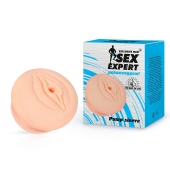 Телесная насадка-вагина на помпу - Sex Expert - в Копейске купить с доставкой