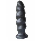 Черная насадка на трусики харнесс Platinum - 16 см. - LOVETOY (А-Полимер) - купить с доставкой в Копейске