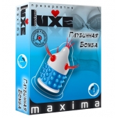Презерватив LUXE Maxima  Глубинная бомба  - 1 шт. - Luxe - купить с доставкой в Копейске