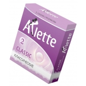 Классические презервативы Arlette Classic - 3 шт. - Arlette - купить с доставкой в Копейске