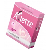 Ультратонкие презервативы Arlette Light - 3 шт. - Arlette - купить с доставкой в Копейске