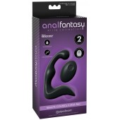 Черный вибромассажер простаты с пультом ДУ Control P-Spot Pro - Pipedream - в Копейске купить с доставкой