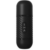 Черный вибромассажер с функцией поступательных движений Ass Thruster - Pipedream - купить с доставкой в Копейске