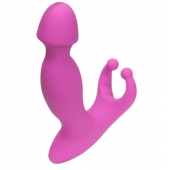Розовый стимулятор простаты с усиками - 15 см. - 4sexdreaM - в Копейске купить с доставкой