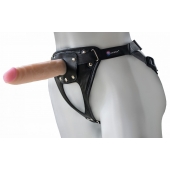 Универсальный мягкий пояс с насадкой Hard brutal BDSM-КОНСУЛ - 17 см. - LOVETOY (А-Полимер) - купить с доставкой в Копейске