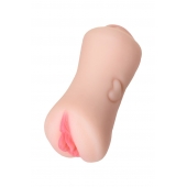 Телесный двусторонний мастурбатор Pretty Mouth - ротик и вагина - ToyFa - в Копейске купить с доставкой