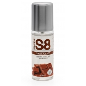 Смазка на водной основе S8 Flavored Lube со вкусом шоколада - 125 мл. - Stimul8 - купить с доставкой в Копейске