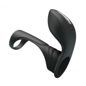 Черная насадка на пенис с вибрацией Vibration Penis Sleeve II - Baile - в Копейске купить с доставкой