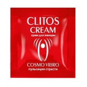 Пробник возбуждающего крема для женщин Clitos Cream - 1,5 гр. - Биоритм - купить с доставкой в Копейске