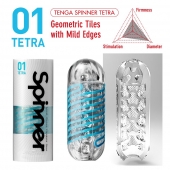Мастурбатор SPINNER Tetra - Tenga - в Копейске купить с доставкой