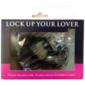 Черные меховые наручники Love с ключиками - Baile - купить с доставкой в Копейске