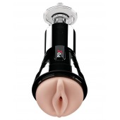 Телесный вибромастурбатор-вагина Cock Compressor Vibrating Stroker - Pipedream - в Копейске купить с доставкой