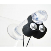 Черный инновационный мужской вибростимулятор JETT - Hot Octopuss - в Копейске купить с доставкой