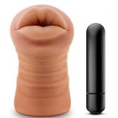 Кофейный мастурбатор-ротик Isabella - Blush Novelties - в Копейске купить с доставкой