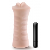 Телесный мастурбатор-ротик Angie - Blush Novelties - в Копейске купить с доставкой