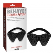 Черная маска на глаза Behave - Chisa - купить с доставкой в Копейске