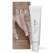 Гель для мастурбации с ароматом кокоса Slow Sex Finger Play Gel - 30 мл. - Bijoux Indiscrets - купить с доставкой в Копейске