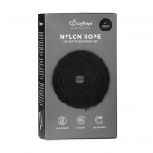 Черная веревка для бондажа Easytoys Bondage Rope - 5 м. - Easy toys - купить с доставкой в Копейске