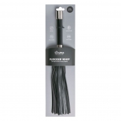 Черная плеть Easytoys Flogger With Metal Grip - 38 см. - Easy toys - купить с доставкой в Копейске