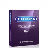 Презервативы Torex  Ультратонкие  - 3 шт. - Torex - купить с доставкой в Копейске