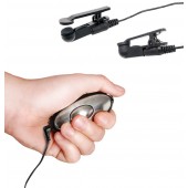 Черные электрические зажимы для сосков Shock Therapy Nipple Clamps - Pipedream - купить с доставкой в Копейске