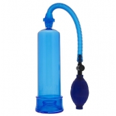 Синяя вакуумная помпа MENZSTUFF PENIS ENLARGER - Dream Toys - в Копейске купить с доставкой