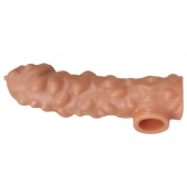 Насадка на фаллос с крупными бугорками EXTREME SLEEVE - 15,6 см. - KOKOS - в Копейске купить с доставкой