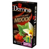 Ароматизированные презервативы DOMINO  Ароматный микс  - 6 шт. - Domino - купить с доставкой в Копейске