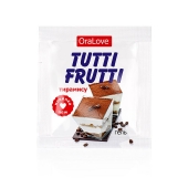 Пробник гель-смазки Tutti-frutti со вкусом тирамису - 4 гр. - Биоритм - купить с доставкой в Копейске
