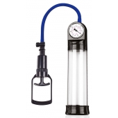 Прозрачная вакуумная помпа Sex Expert с манометром - Sex Expert - в Копейске купить с доставкой