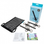 Набор из 3 черных шприцев для лубриканта - b-Vibe - купить с доставкой в Копейске