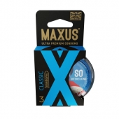 Классические презервативы в пластиковом кейсе MAXUS Classic - 3 шт. - Maxus - купить с доставкой в Копейске