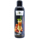 Интимный гель-смазка JUICY FRUIT с ароматом солёной карамели - 200 мл. - БиоМед - купить с доставкой в Копейске