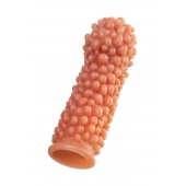 Телесная насадка с мягкими пузырьками - 16,5 см. - KOKOS - в Копейске купить с доставкой