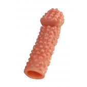 Реалистичная насадка на пенис с бугорками - 16,5 см. - KOKOS - в Копейске купить с доставкой