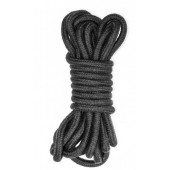 Черная веревка Do Not Disturb - 5 м. - Lola Games - купить с доставкой в Копейске