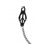 Зажимы на соски Darkside с цепочкой - Lola Games - купить с доставкой в Копейске